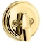 Kwikset Kwikset SmartKey Polished Brass Metal Deadbolt 99800-120 - alternate 5